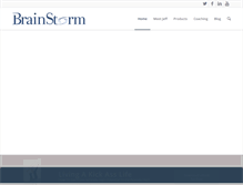 Tablet Screenshot of brainstormsuccess.com